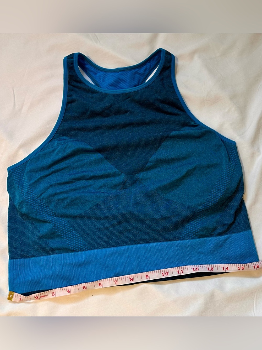 Lululemon Seamless Mesh Supportive Training Tank Top
